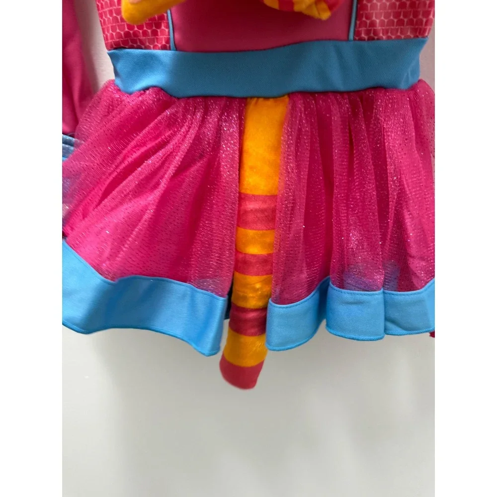 Disney SuperKitties Ginny Costume Dress Hooded Tutu Pink Orange 2T 3013